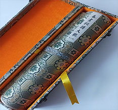 洛扎书画装裱案例